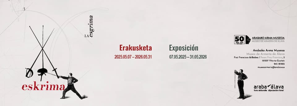 Presentación de la exposición «150 años de esgrima en Álava»