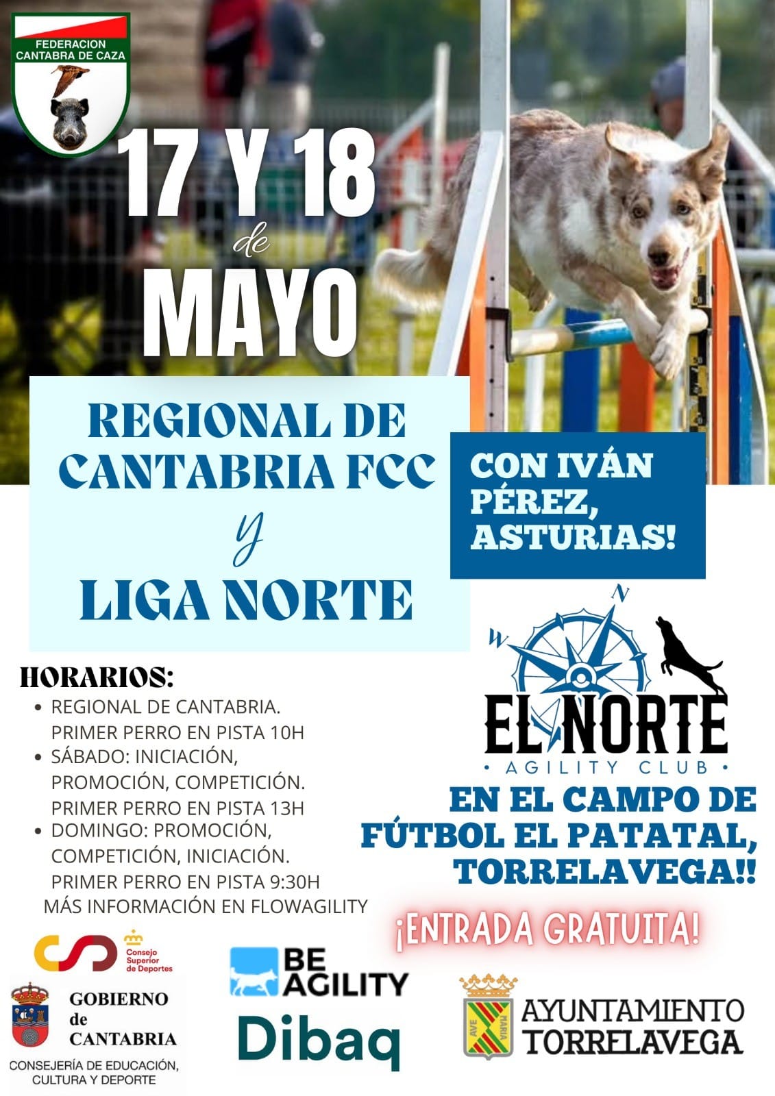 Campeonato Regional FCC y Liga Norte de Agility