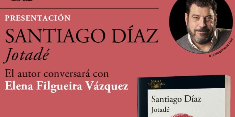 Presentación del libro 'Jotadé' de Santiago Díaz