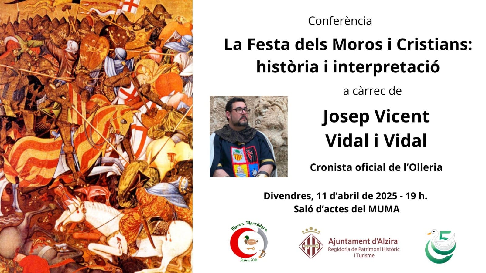 Conferència «La Festa deis Moros i Cristians: història i interpretación»