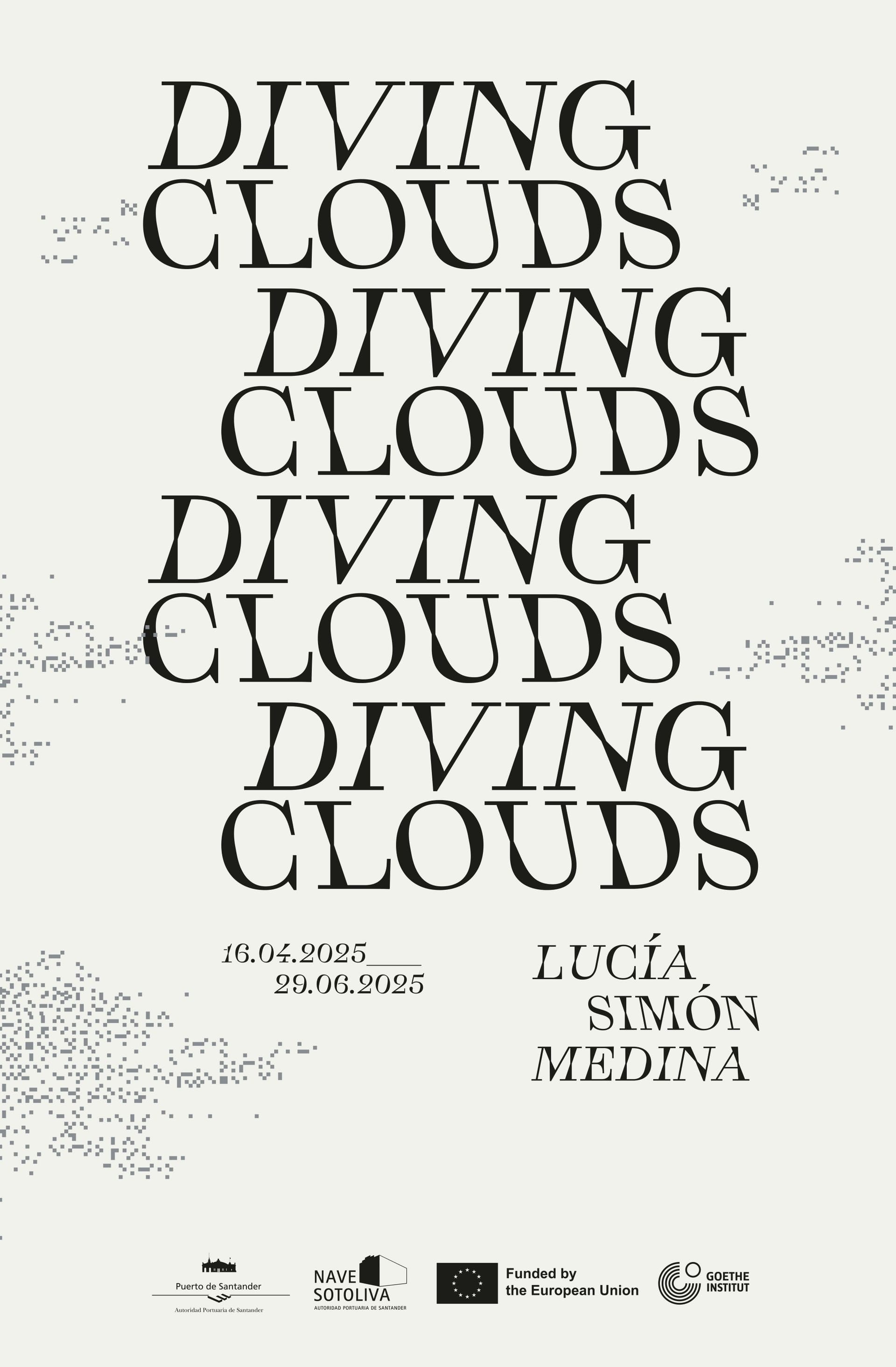 Lucía Simón Medina lleva sus Diving Clouds a la Nave Sotoliva. Inauguración
