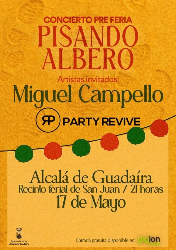 Concierto Preferia Pisando Albero