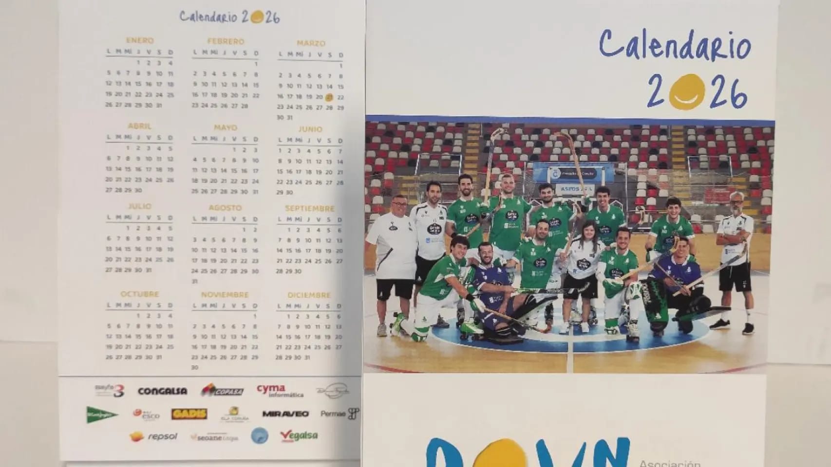Calendario Solidario Down Coruña 2026