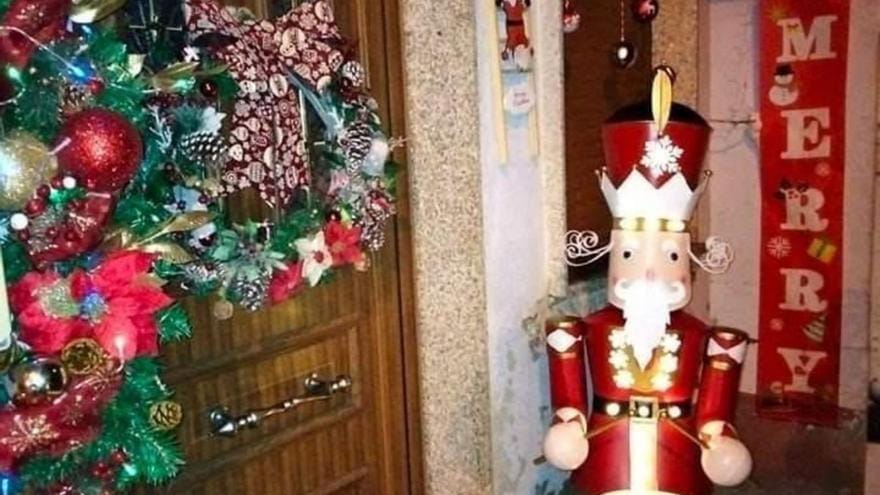 Encendido del alumbrado navideño con chocolatada