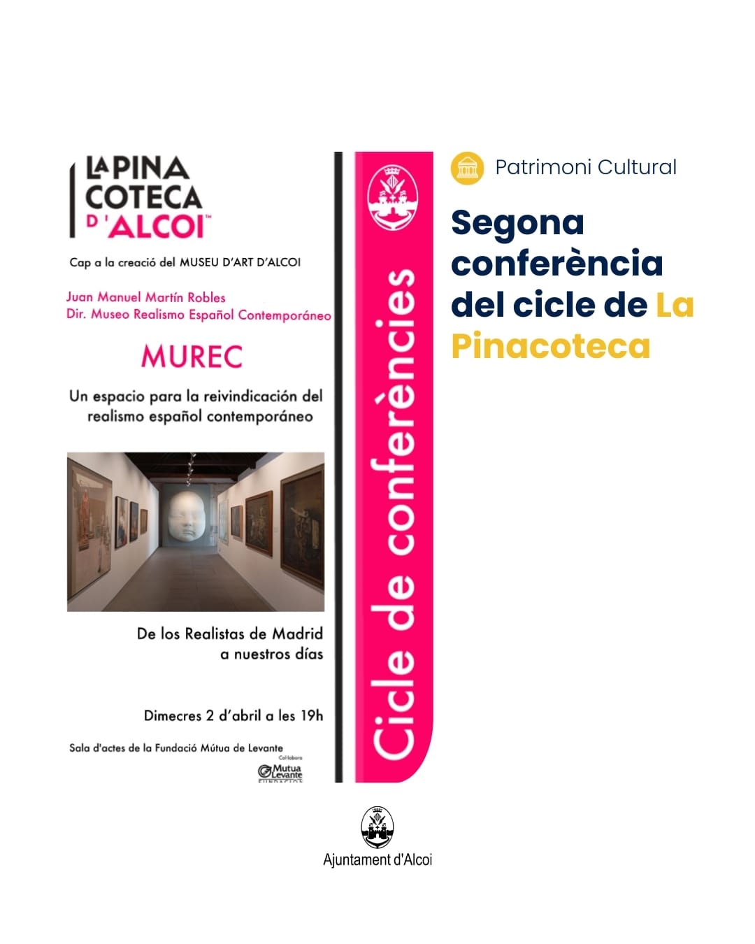 Conferencia: «MUREC – Un espacio para la reivindicación del realismo español contemporáneo» Juan Manuel Martín Robles