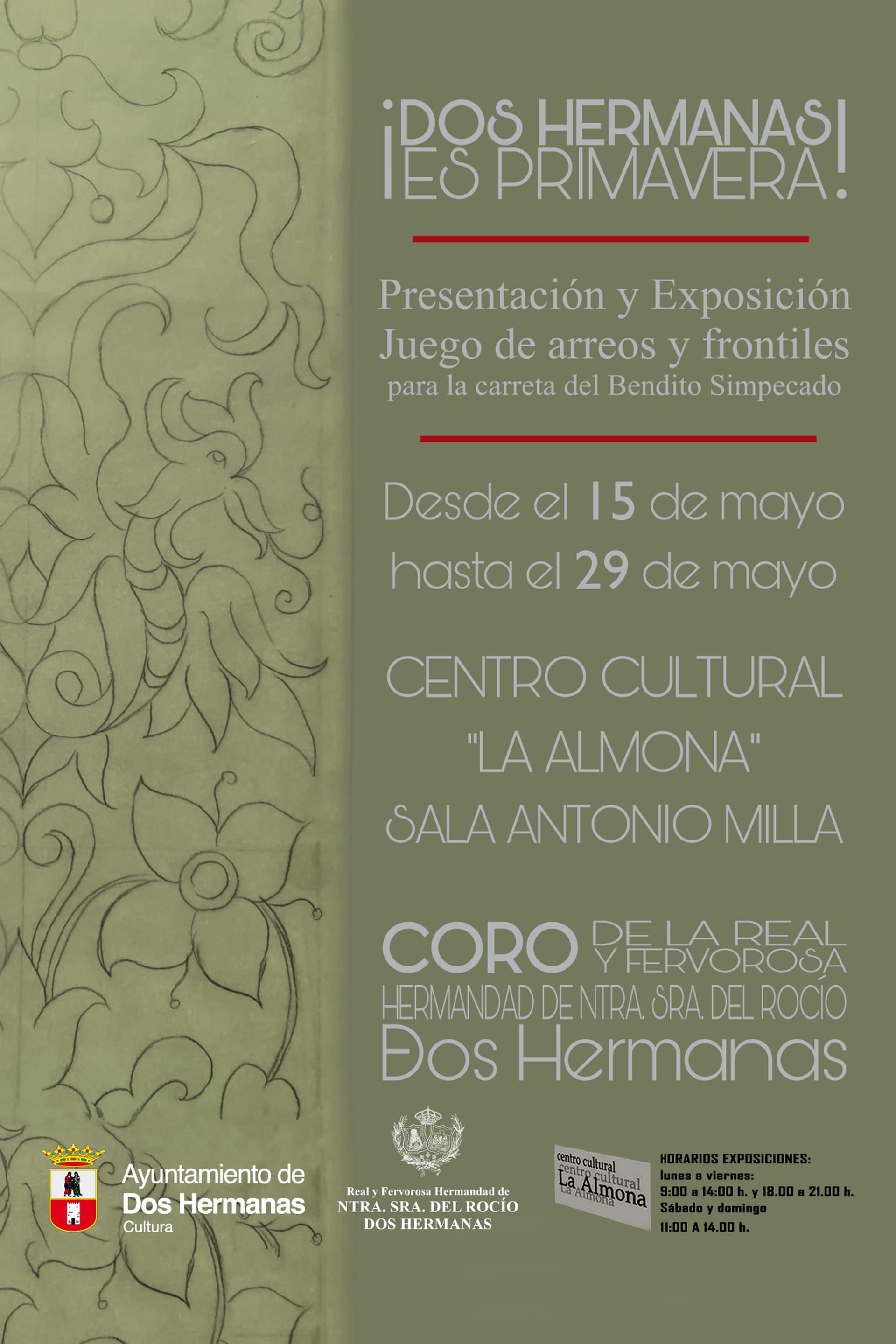 Presentación y Exposición Juegos de arreos y frontiles para la carreta del Bendito Simpecado