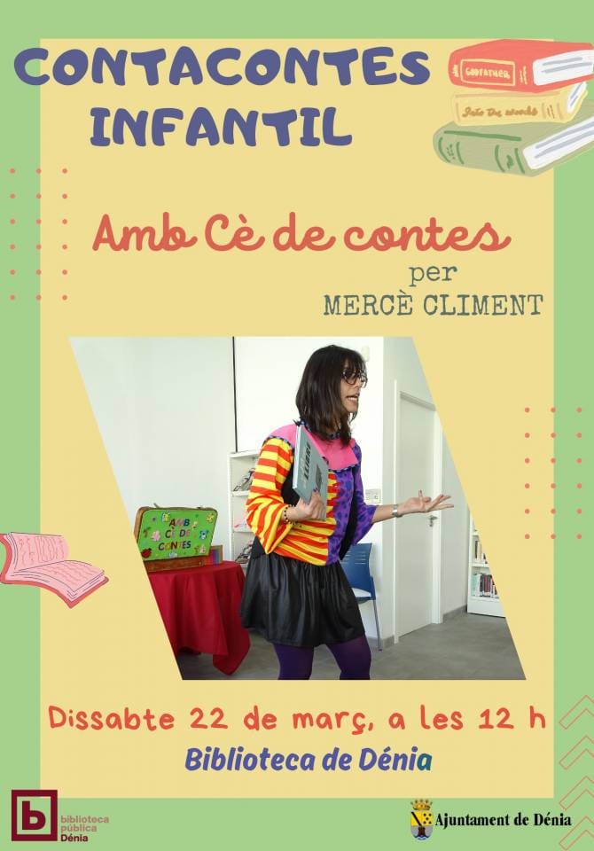 Cuenta cuentos infantil "Amb cè de contes"