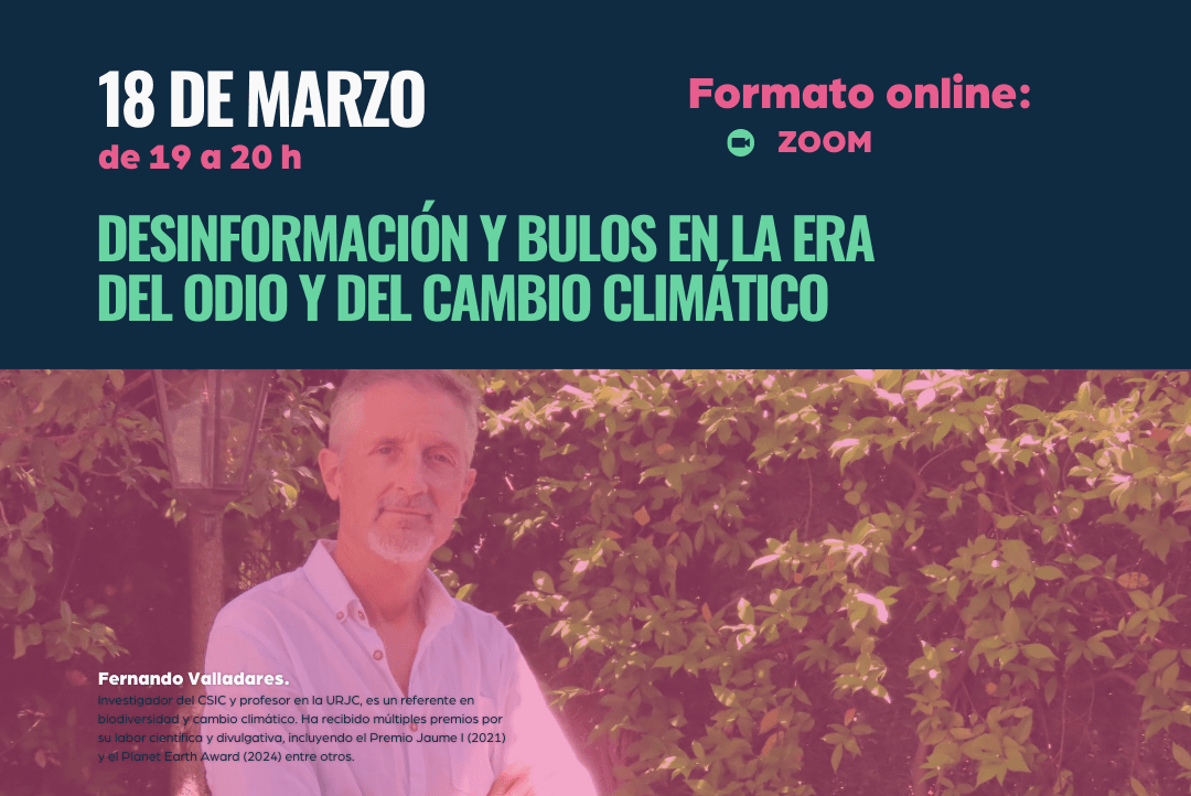 Science Talk: Desinformación y bulos en la era del odio y del cambio climático