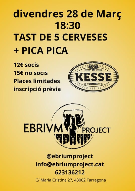 Tast de les Cerveses Artesanes Kesse