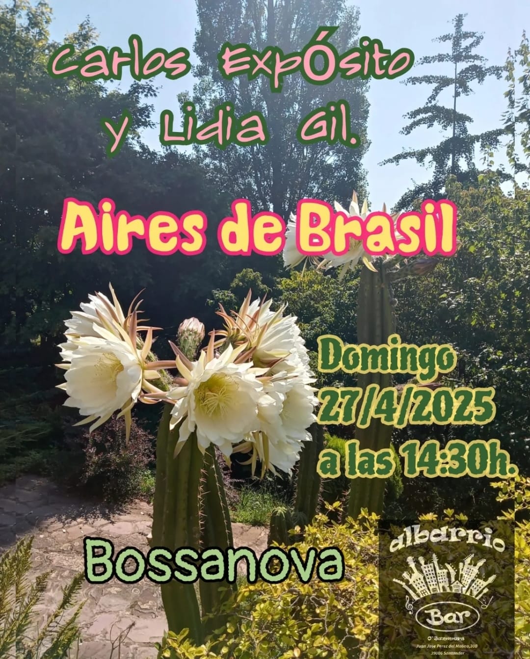 Aires de Brasil en Albarrio Bar