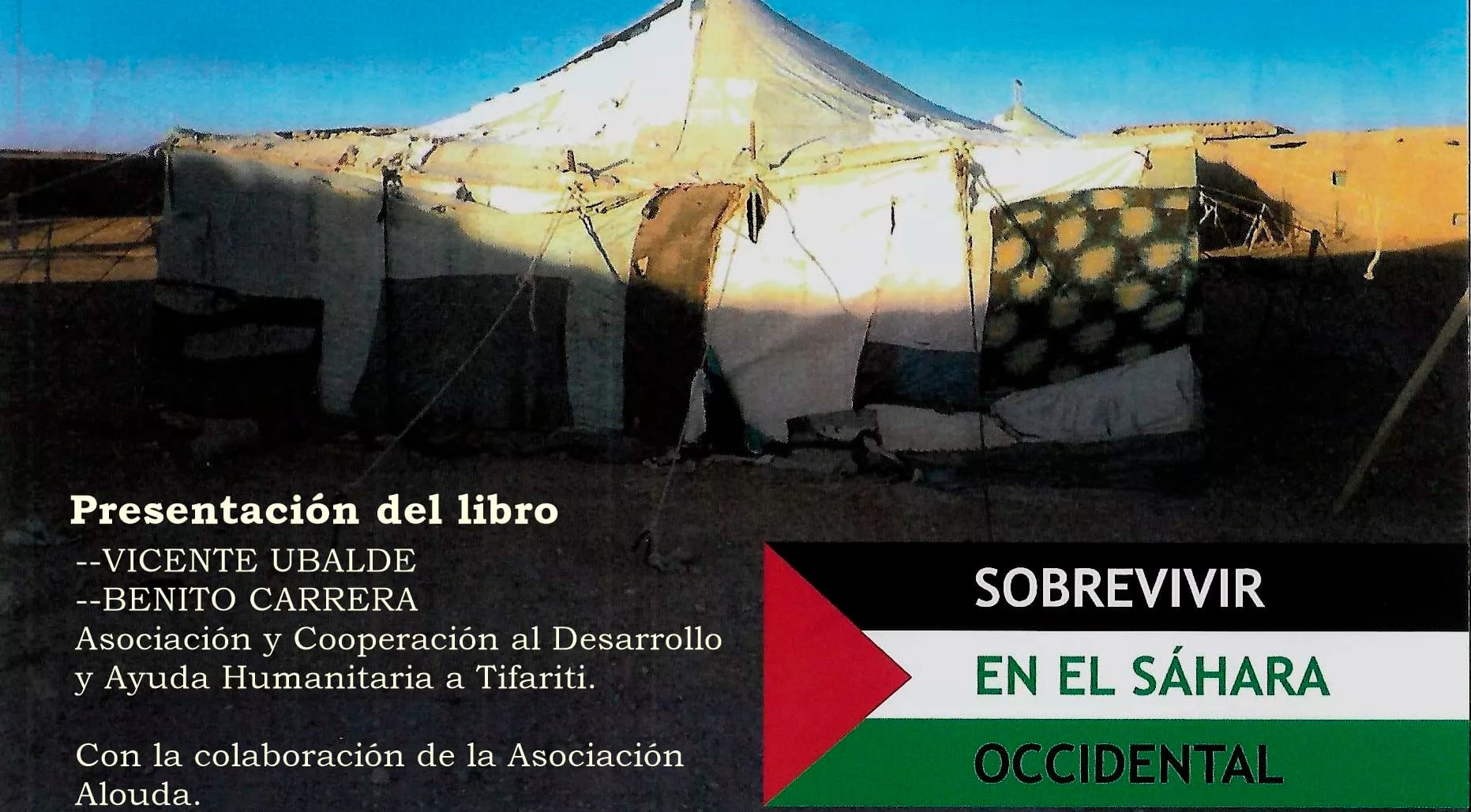 Presentación del libro 'Sobrevivir en el Sáhara Occidental'