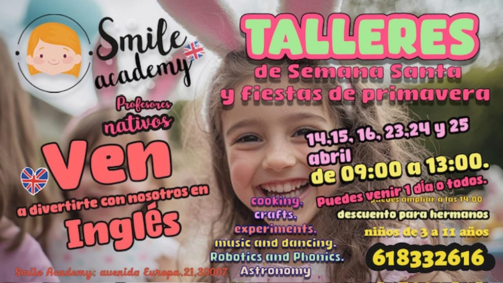 Talleres de Semana Santa en Smile Academy