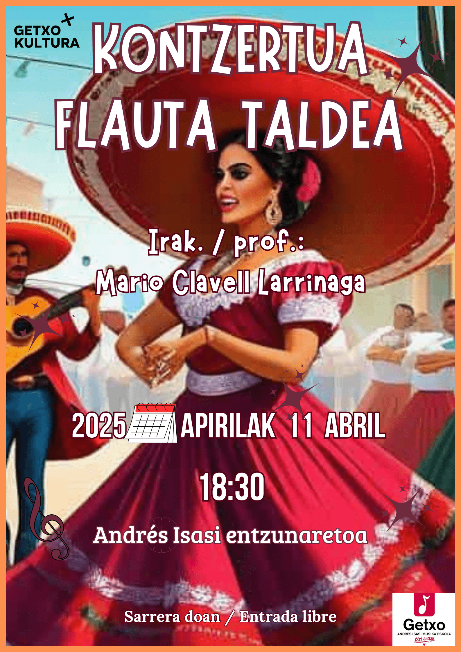 Concierto -- Grupo de flautas