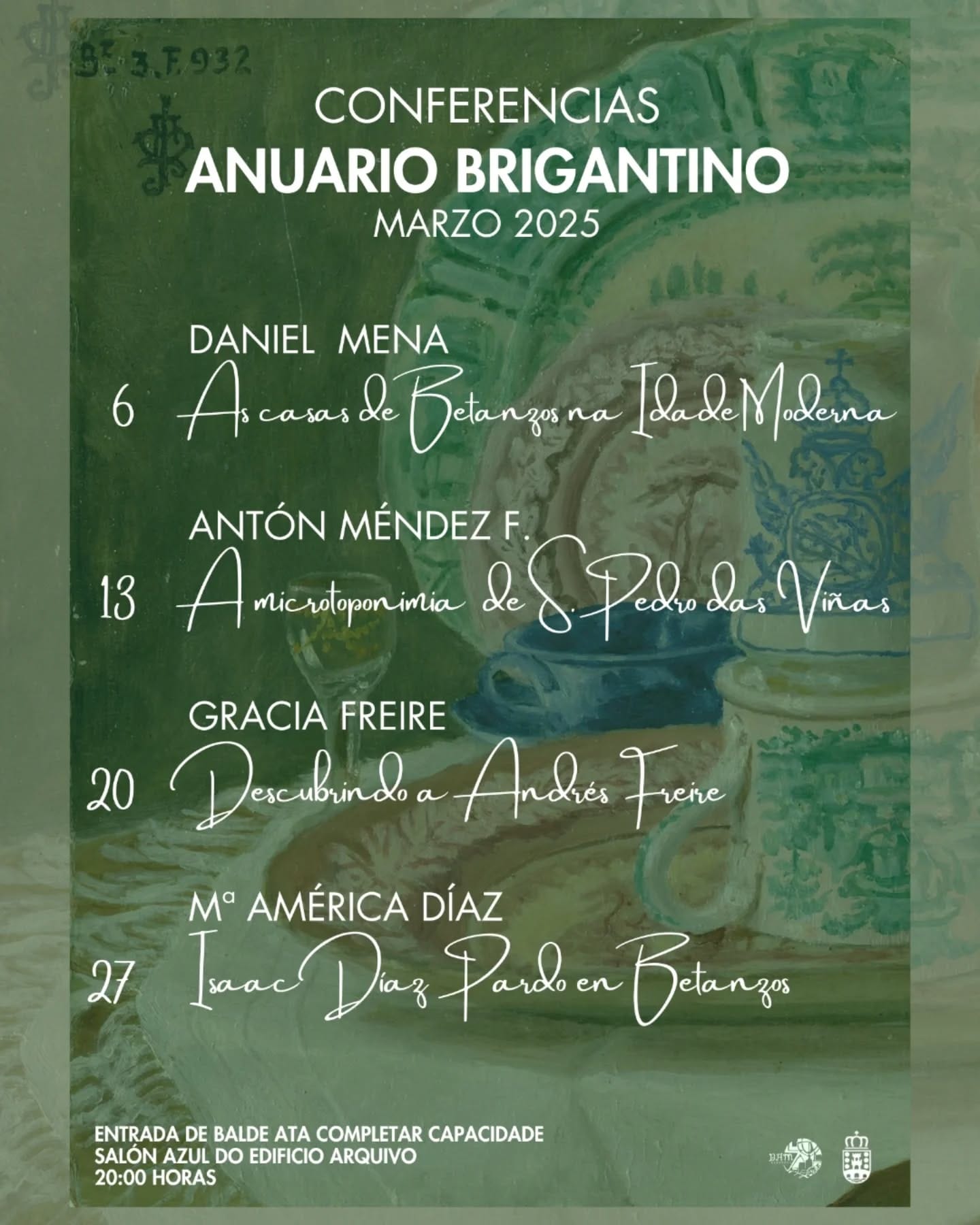 Conferencia titulada “Isaac Díaz Pardo en Betanzos”