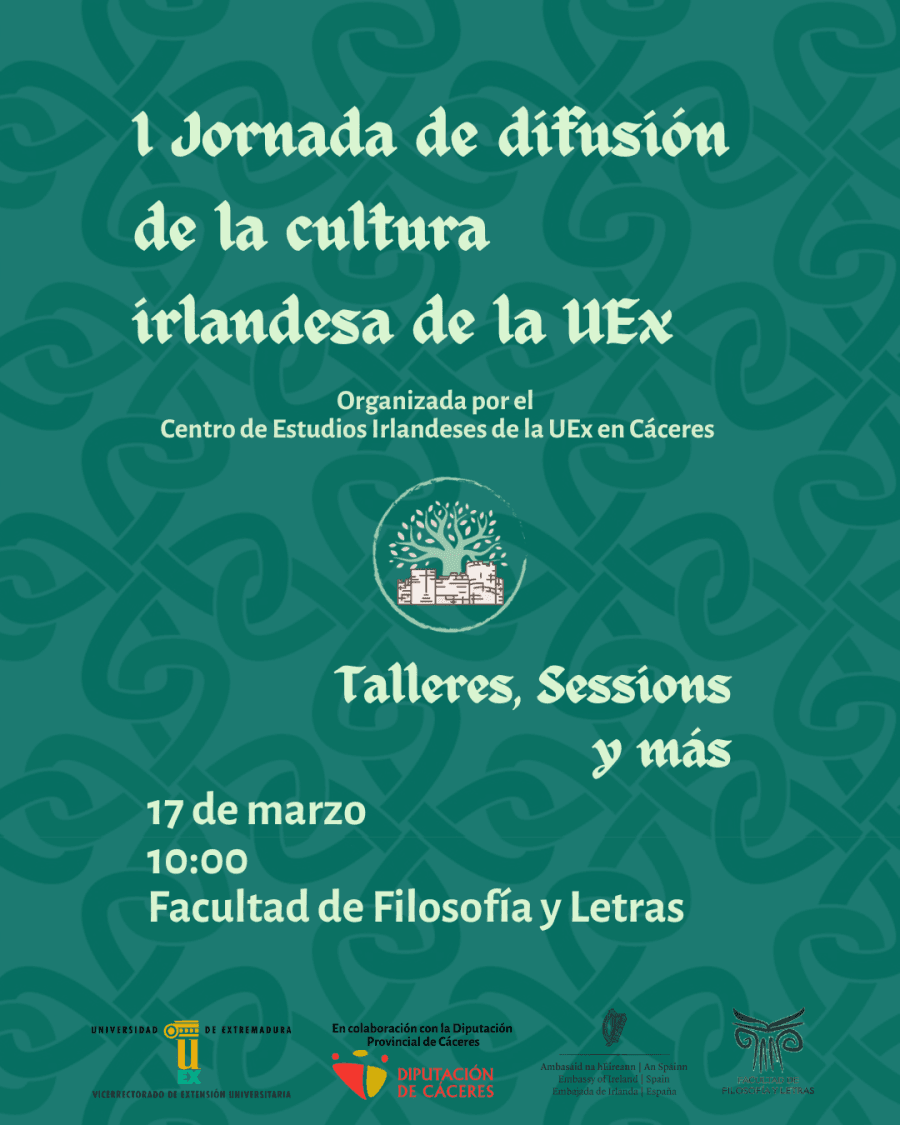 I Jornada de Difusión de la Cultura Irlandesa de la UEx