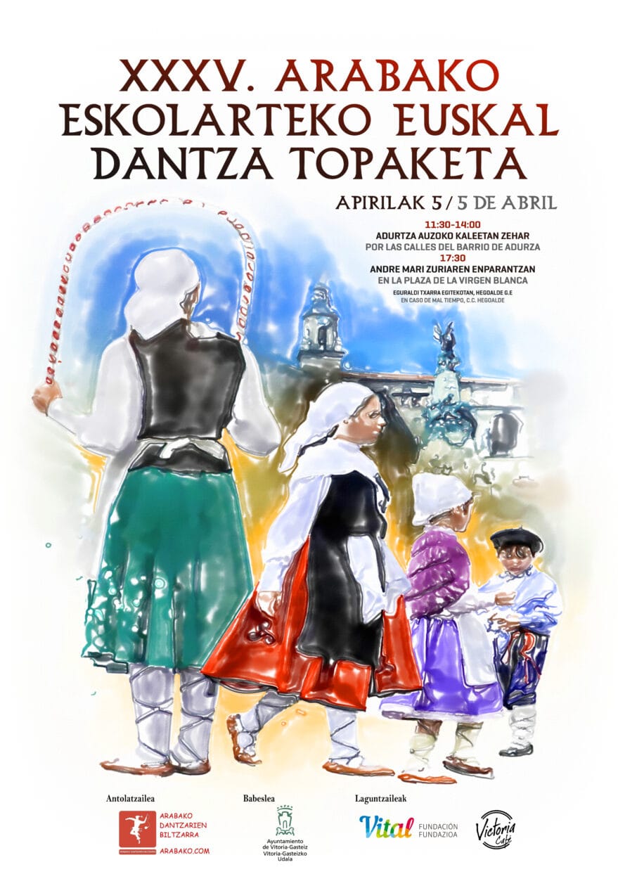 Interescolar de Euskal dantzas de Álava