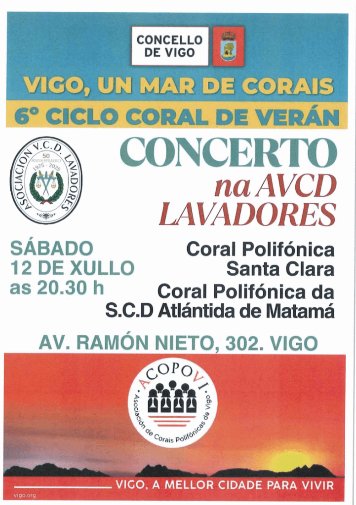 Actuación de Corales Polifónicas