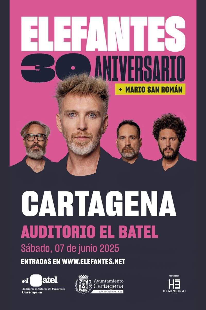 EL BATEL: Elefantes '30 Aniversario' en Concierto