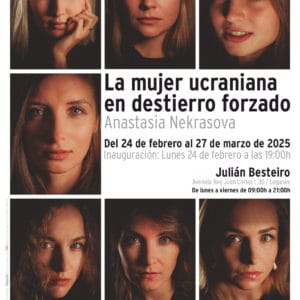 La mujer ucraniana en destierro forzado