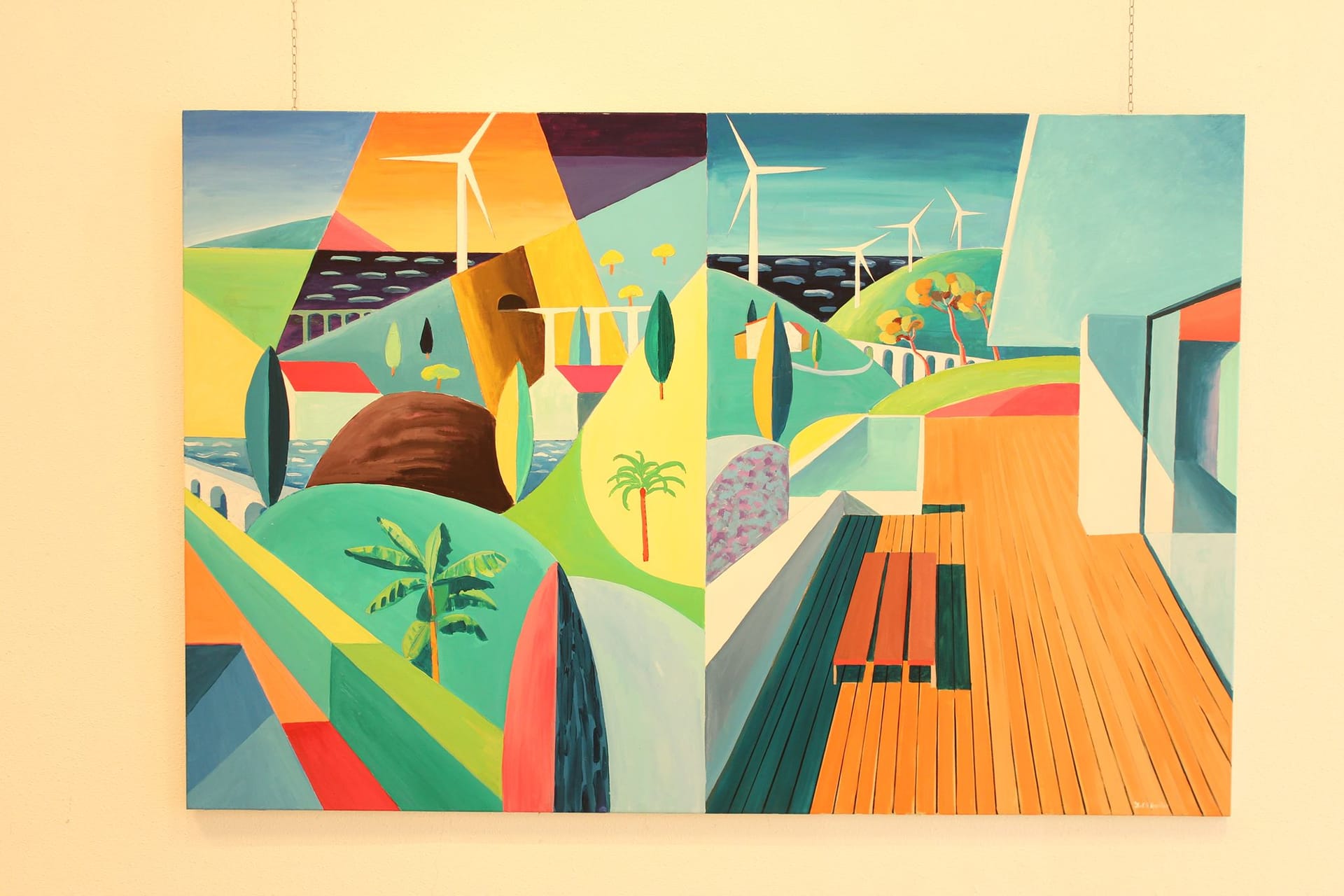 12 pinturas e 12 poemas visuais