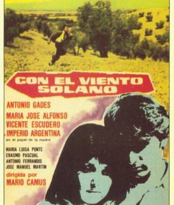 Proyección de la película "Con el viento solano"