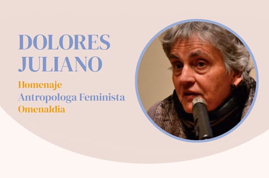 Homenaje a la antropóloga feminista Dolores Juliano