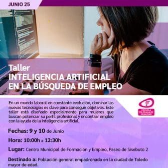 Taller: Inteligencia artificial en la búsqueda de empleo