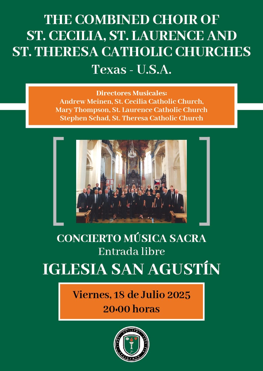 Concierto del Coro Combinado St. Cecilia, St. Laurence y St. Theresa