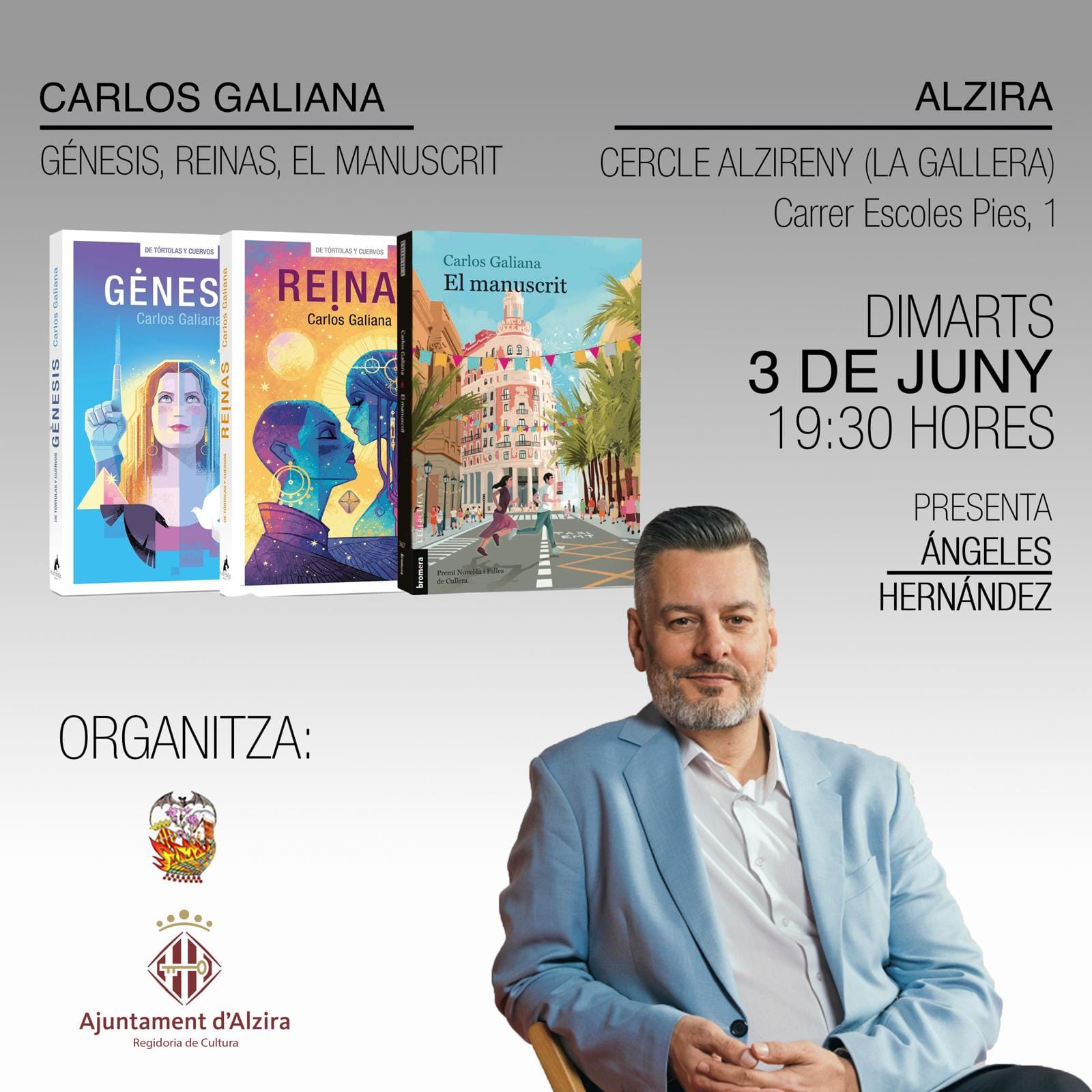 Presentación de obras de Carlos Galiana