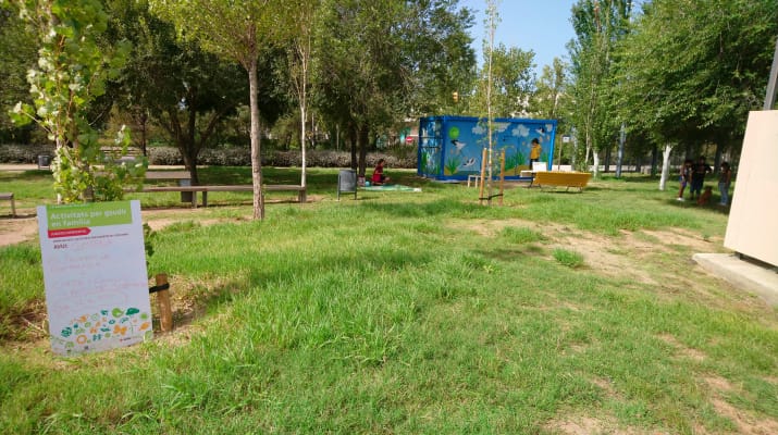 Jugateca del parc del Riu: Art rupestre