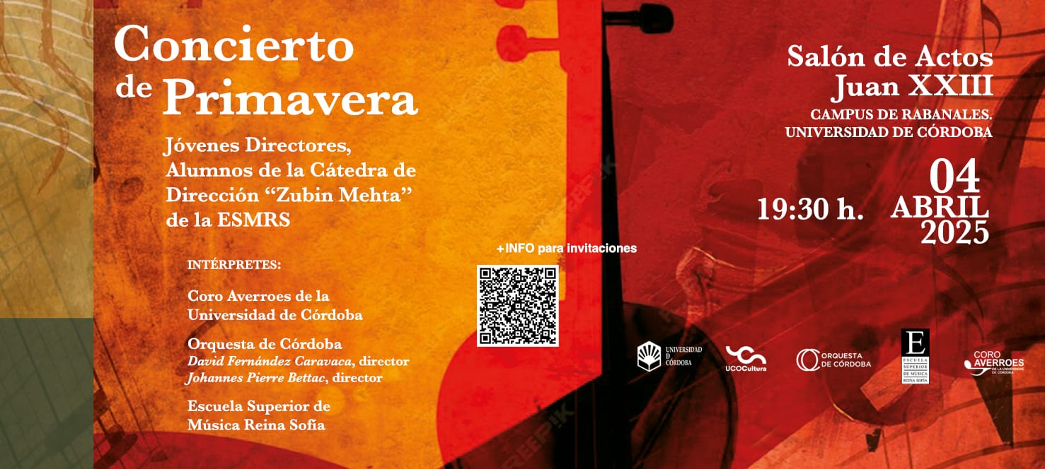 Concierto de Primavera: jóvenes Directores, Alumnos de la Cátedra de Dirección Zubin Mehta de la ESMRS