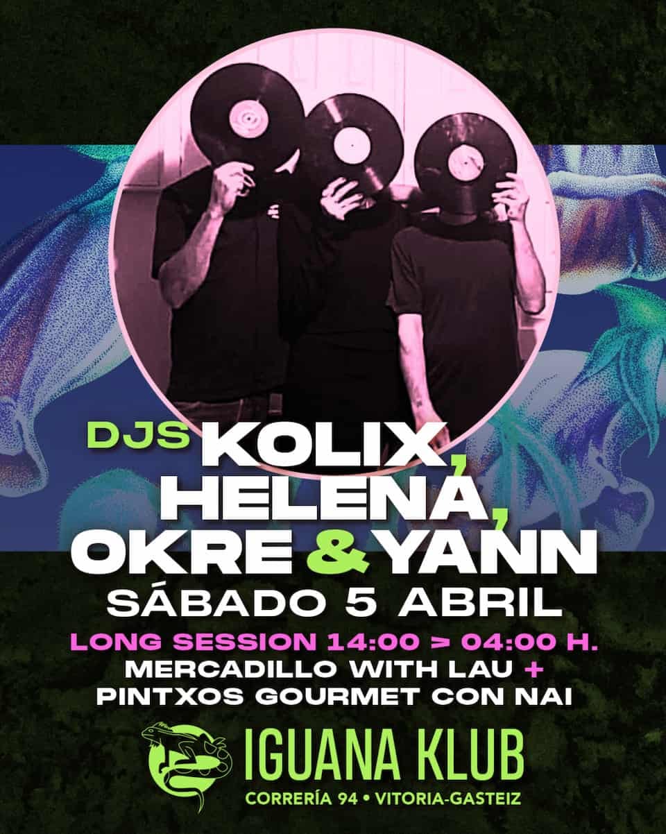 DJs Kolix, Helena, Okre & Yann