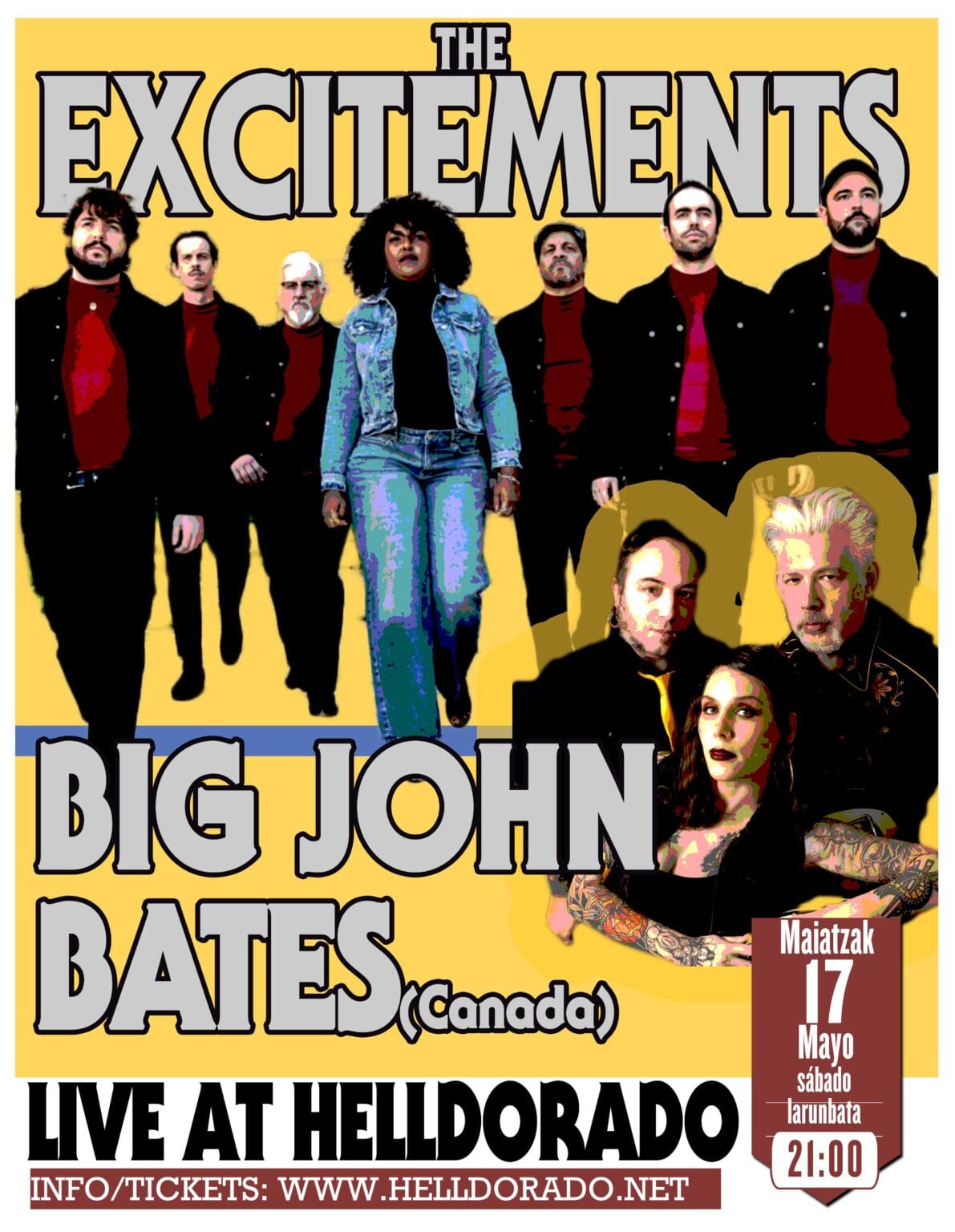 The Excitements + Big John Bates