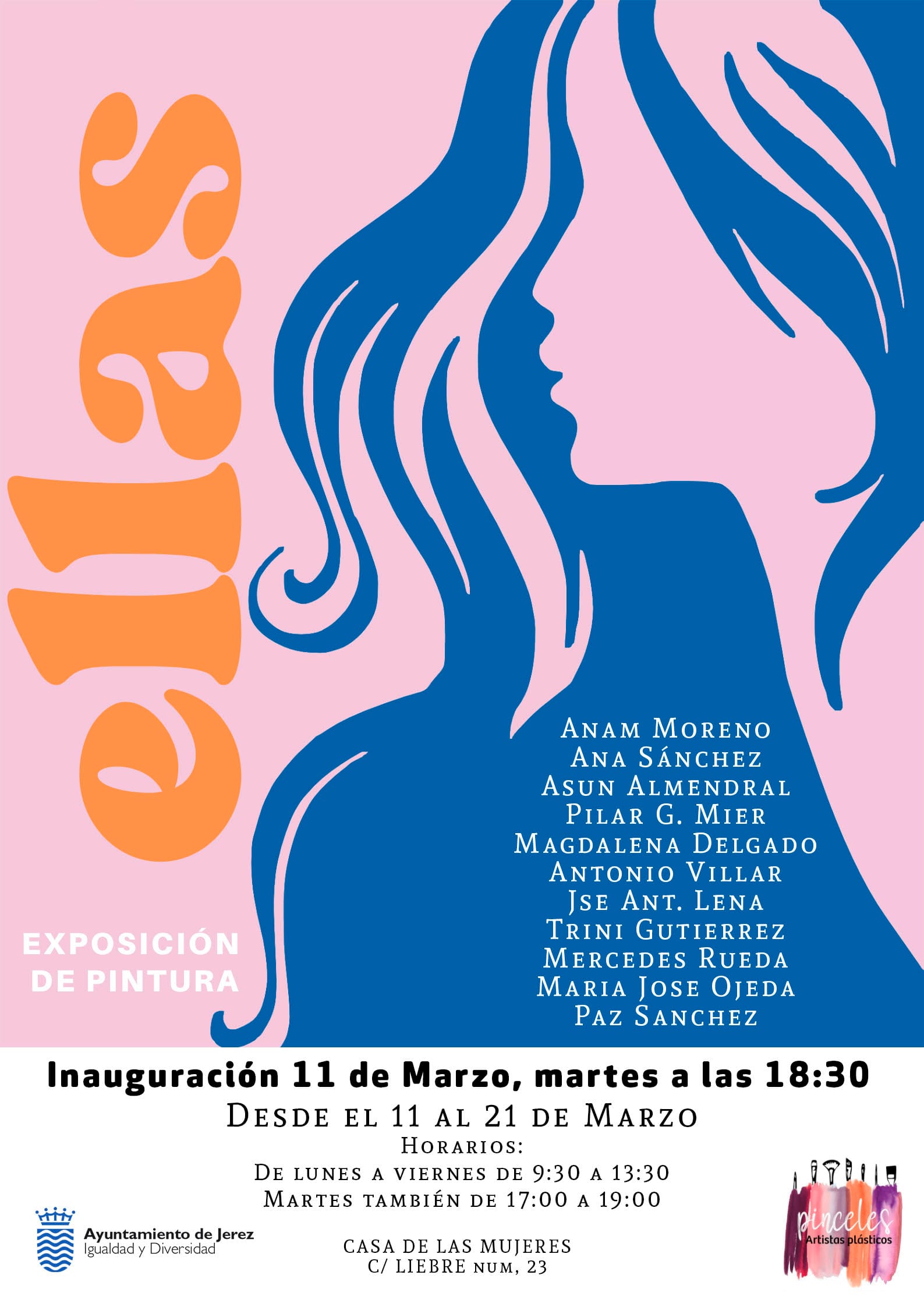 Exposición de pintura 'Ellas'