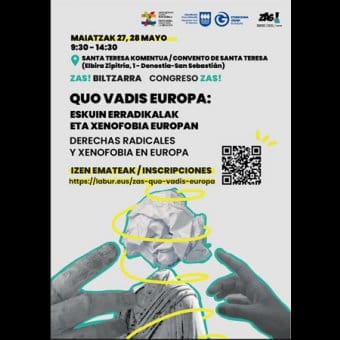 Jornadas: "Quo Vadis Europa: Derechas radicales y xenofobia en Europa"