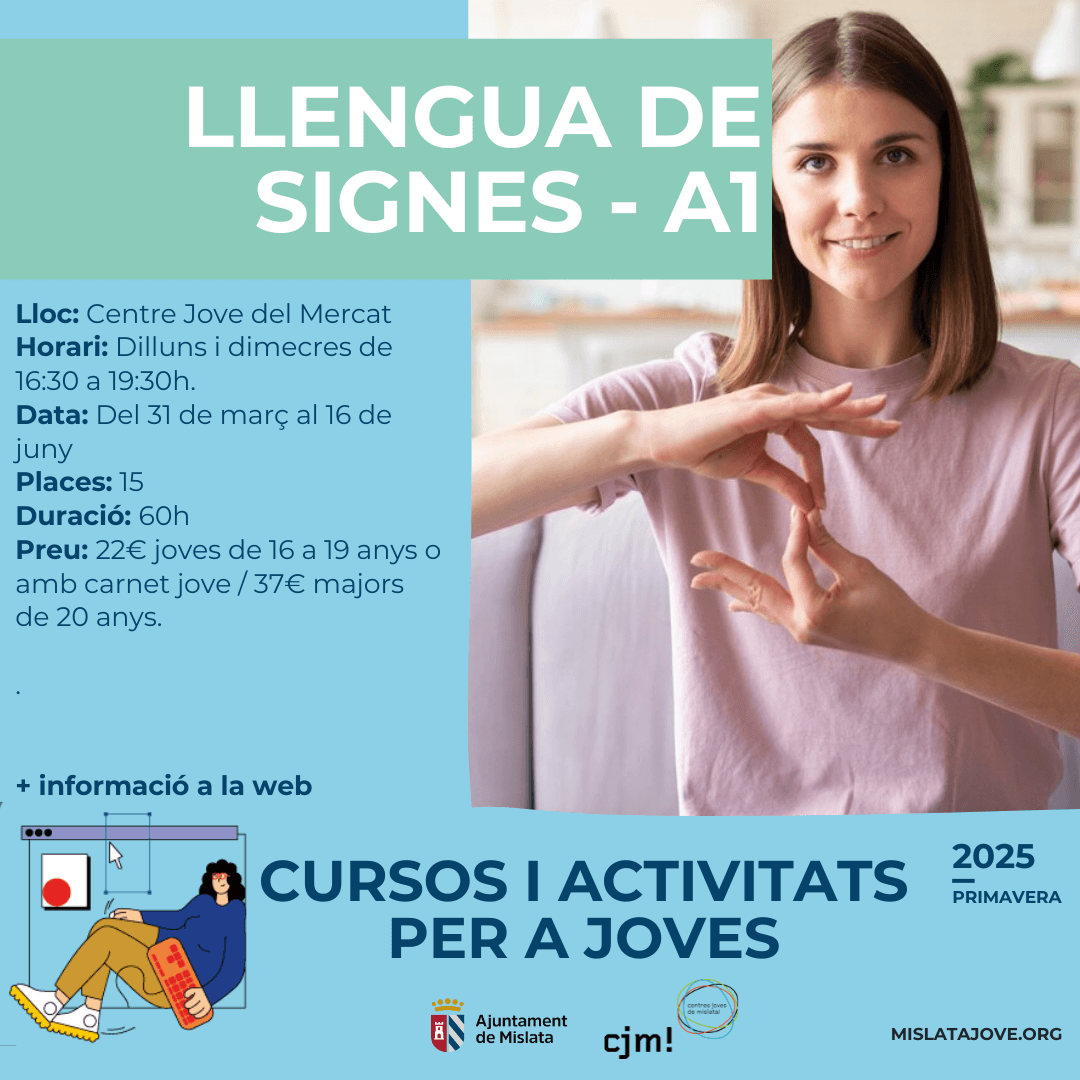 LLENGUA DE SIGNES – NIVELL A1