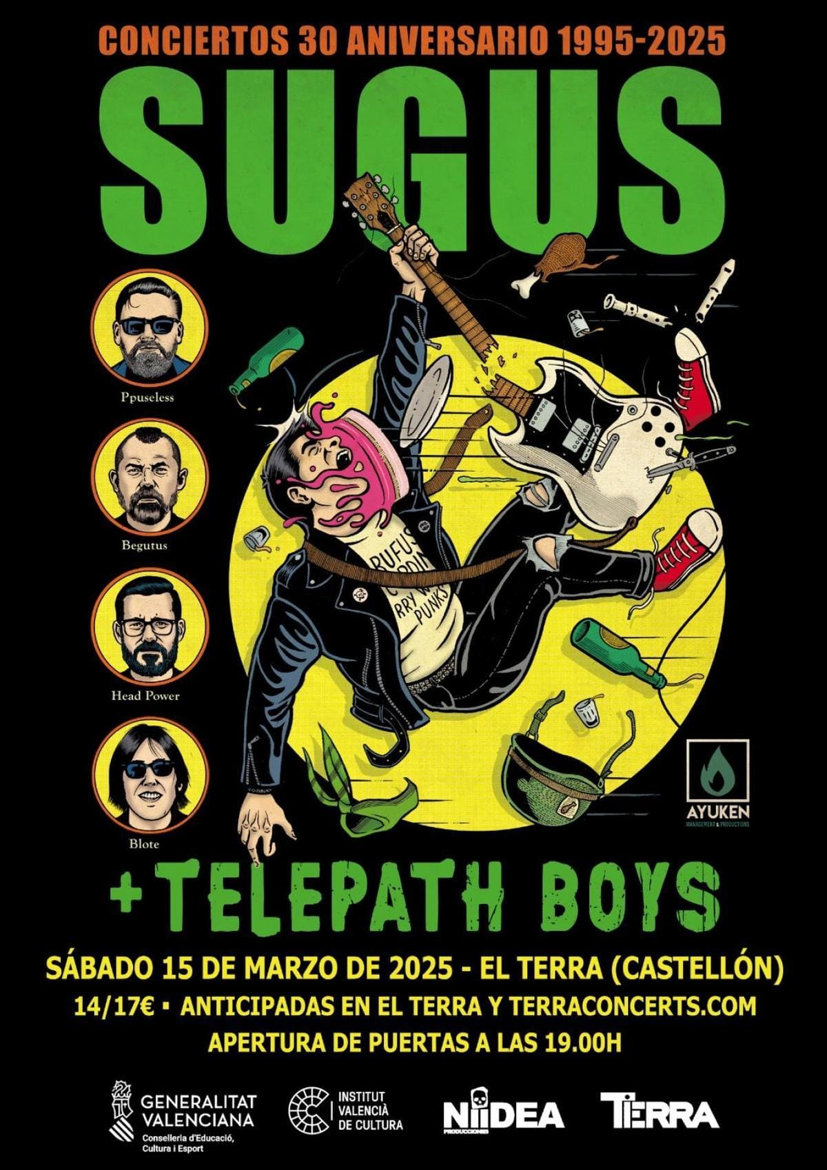 Sugus + Telepath boys