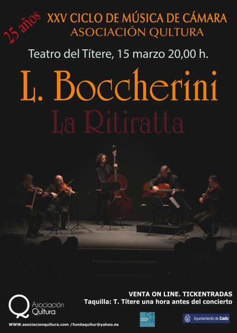 XXV Ciclo de Música de Cámara Asociación Qultura "La Ritiratta"