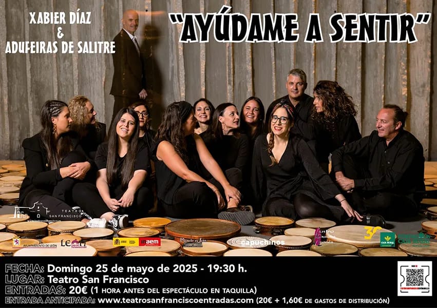 Xabier Díaz & Adufeiras de Salitre “Axúdame a sentir”
