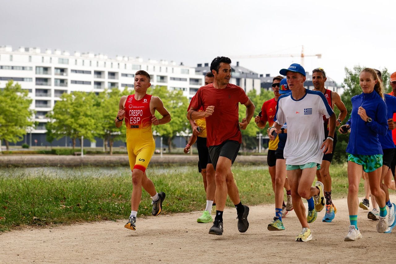 Trote divertido con Javi Gómez Noya