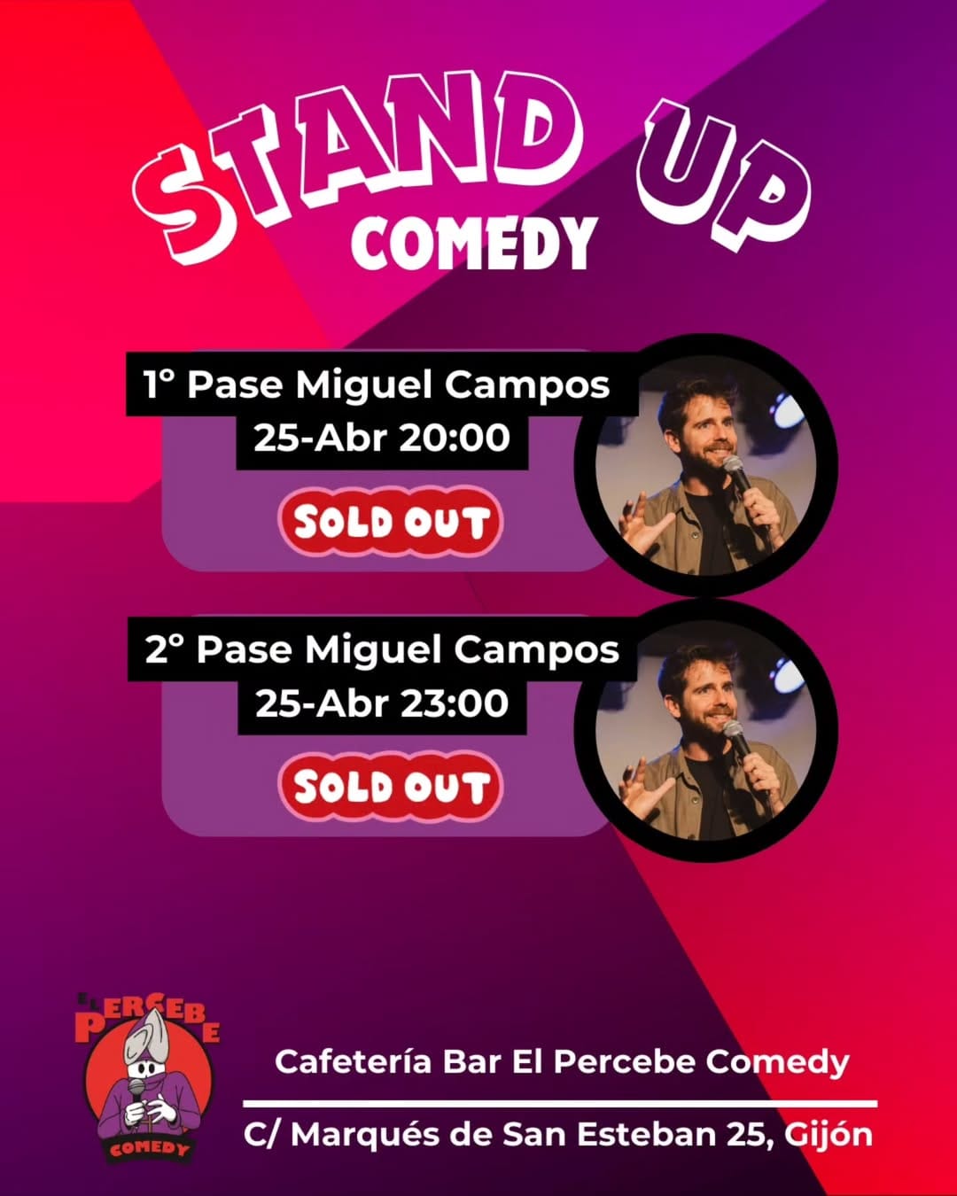 Miguel Campos Stand Up Comedy