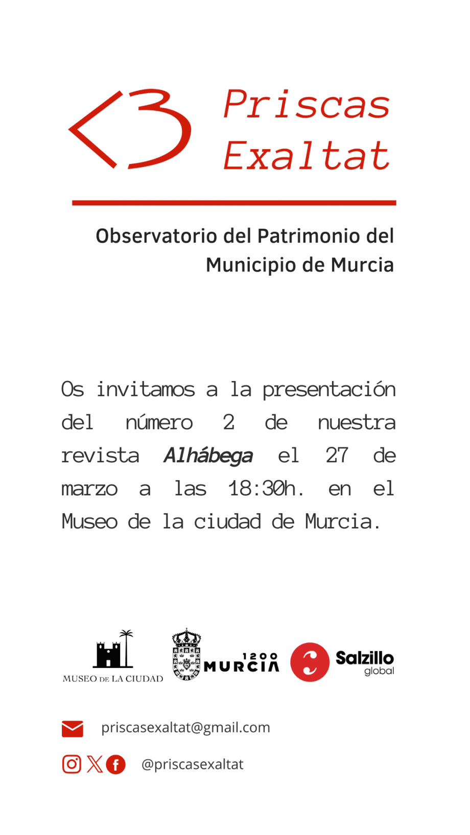 Presentación de la revista 'Alhábega, Nº2'