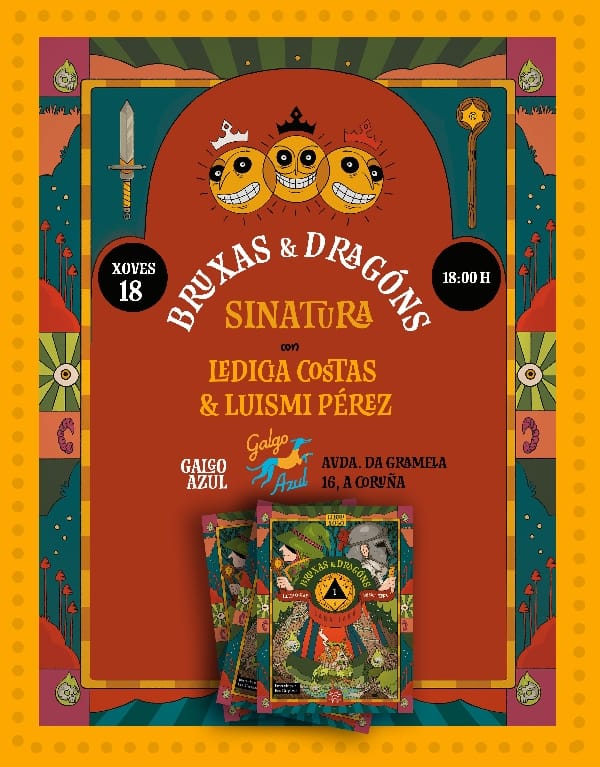 Presentación del librojuego 'Bruxas e Dragóns: Baba Iagá'