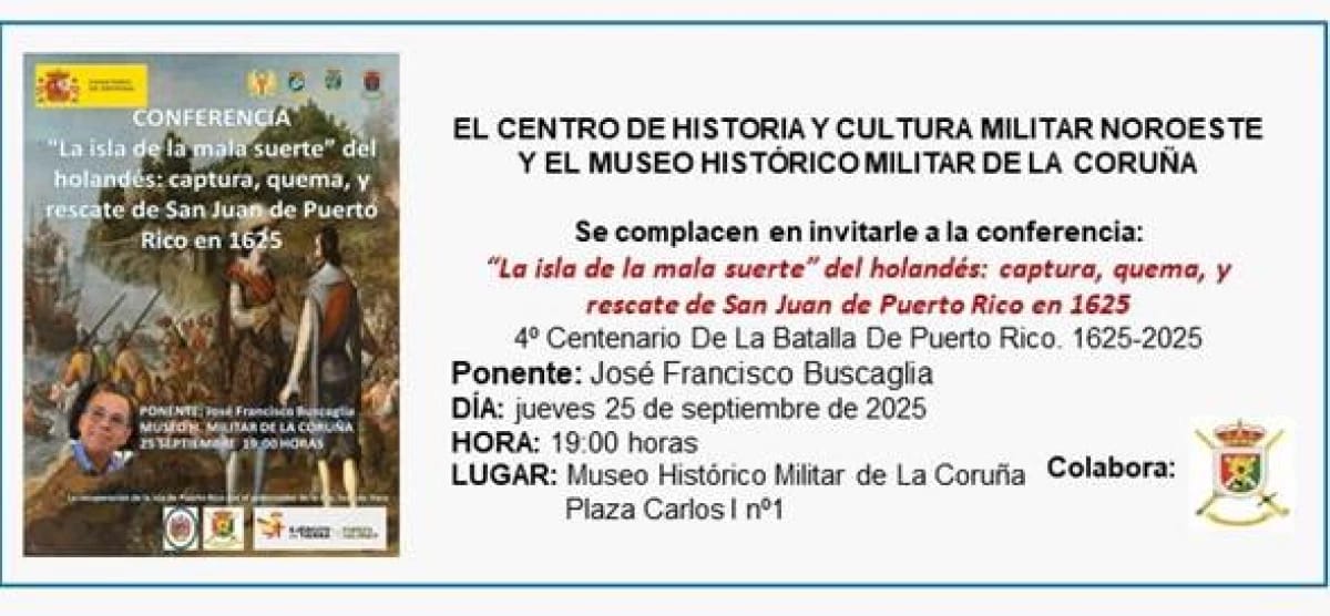 Conferencia 'La isla de la mala suerte'