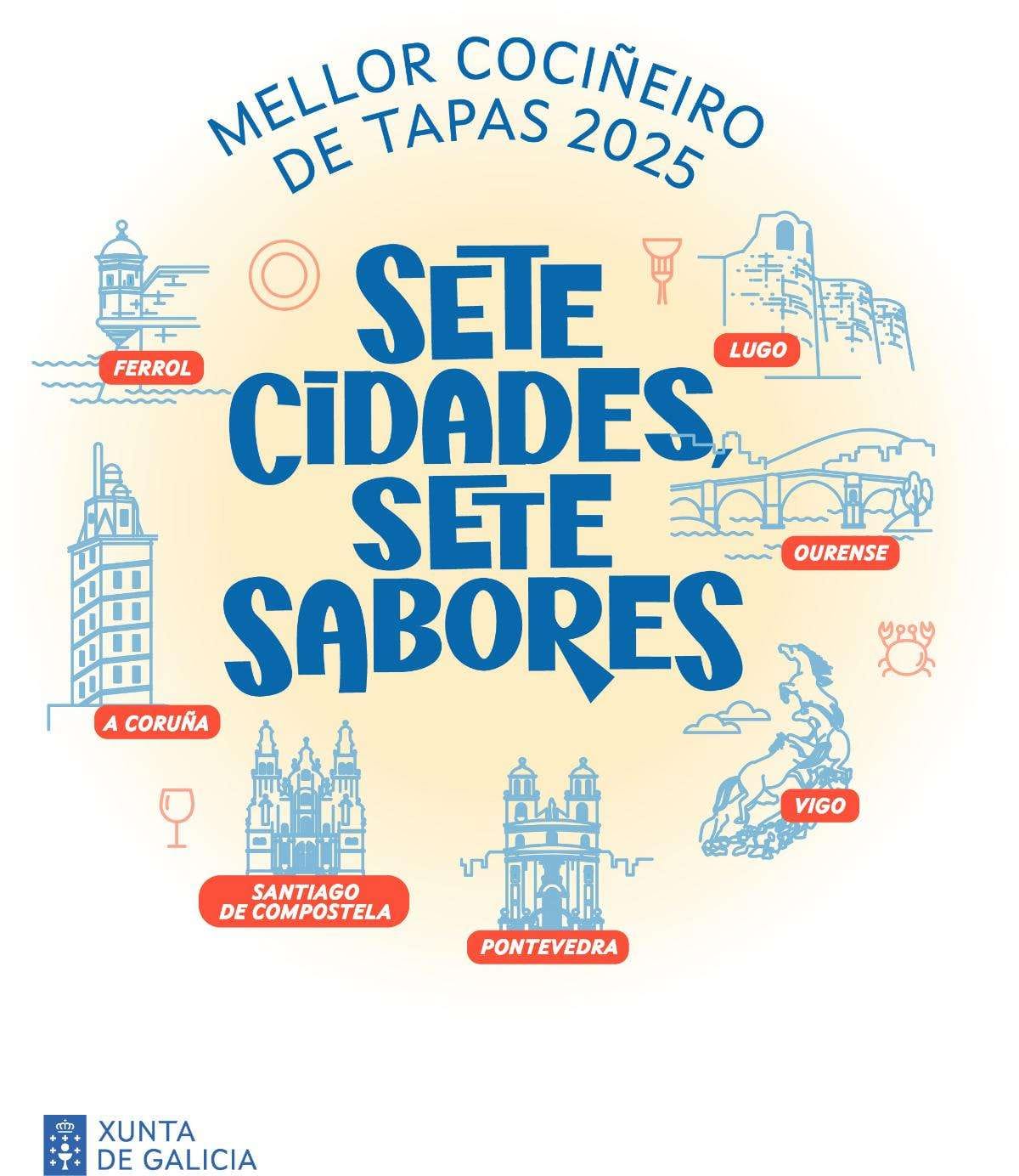 Galicia busca al Mejor Cocinero de Tapas 2025
