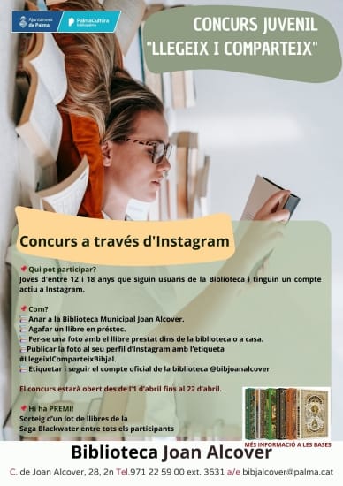 Concurs juvenil “Llegeix i comparteix”