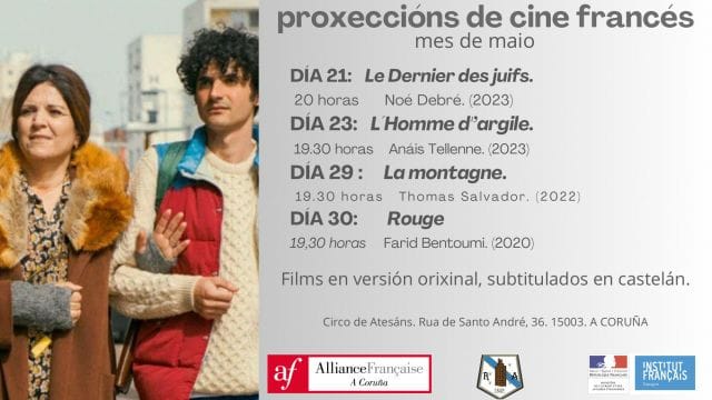 Proyecciones de cine en francés