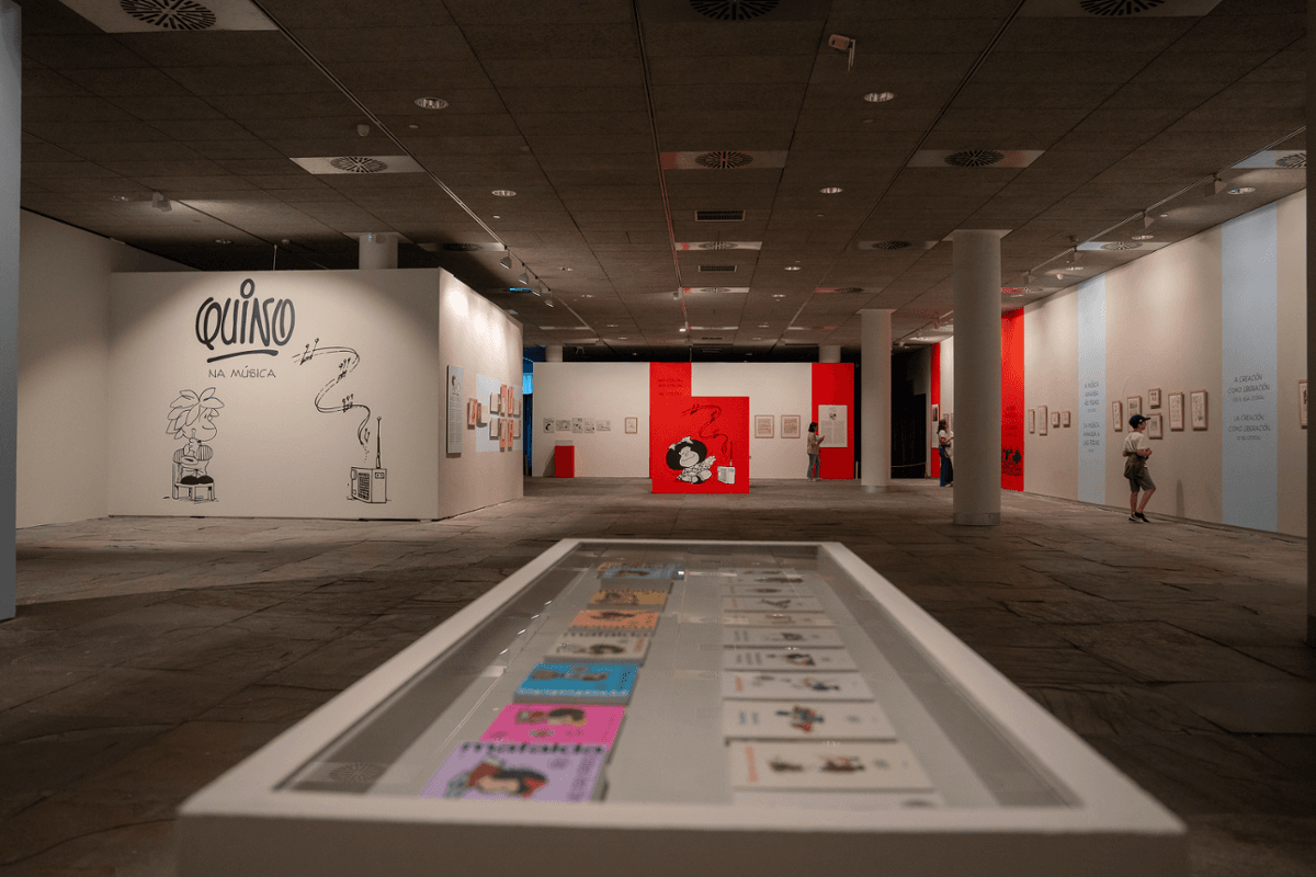 Recital de la ópera 'Carmen' en la exposición 'Quino na música'