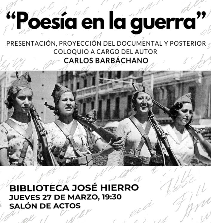 Poesía en la guerra