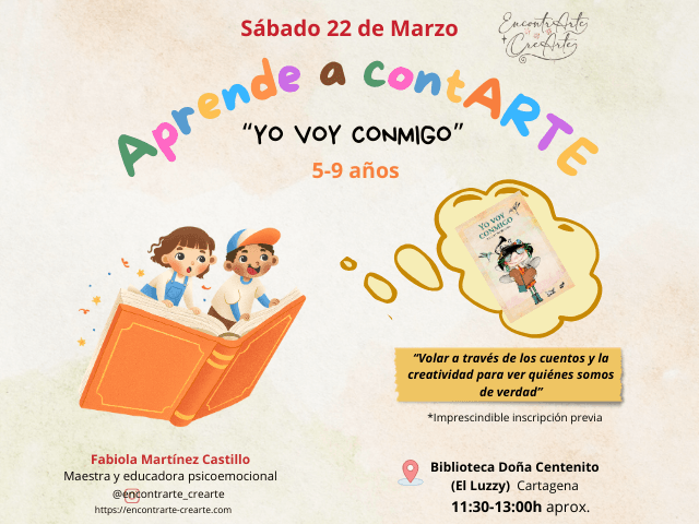 Talleres "Aprende a contarte: Yo voy conmigo"
